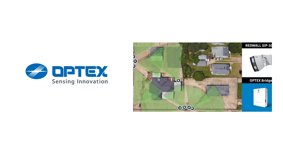 Optex secures a used car lot perimeter with OPTEX Visual Verification Bridge and OPTEX Redwall SIP-3020 motion detectors