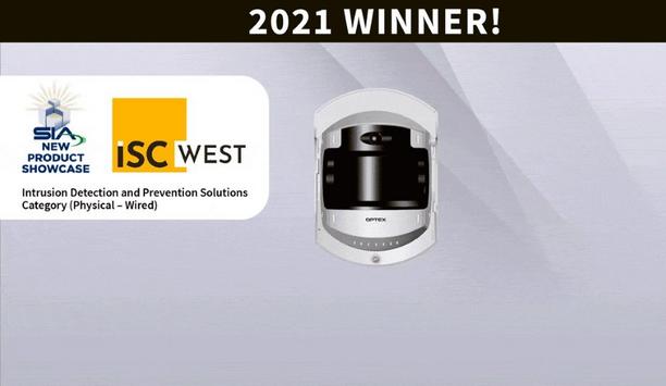 OPTEX gets recognised as an award winner at the 2021 SIA new product showcase awards