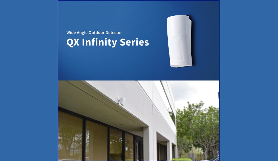 OPTEX releases QX Infinity Series high/low mount outdoor PIR and dual-technology detectors