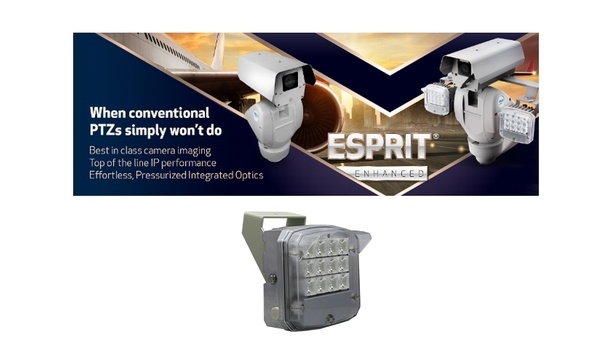 Pelco enahnces Esprit Enhanced PTZ camera product line with four new combination IR/white light illuminator models
