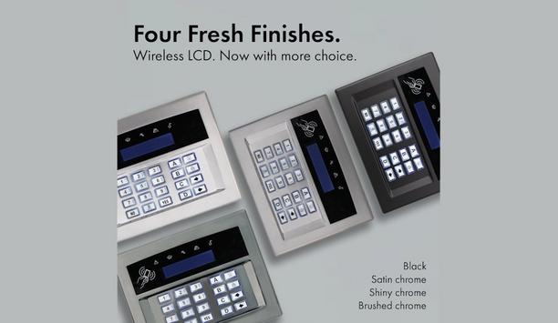 Pyronix wireless LCD keypad: New finish options