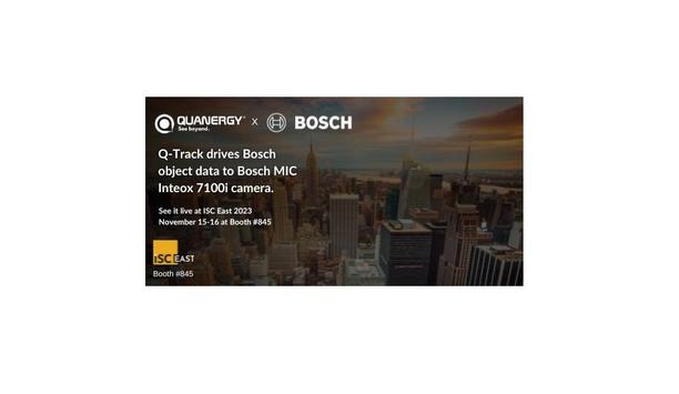 Quanergy announces strategic partnership with Bosch, unveils joint solution at ISC East 2023