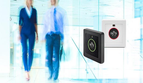 Wave XS by SALTO offers 100% touch-free access control