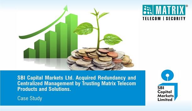 SBI Capital Markets Ltd. acquired redundancy and centralised management by trusting Matrix Telecom Products and Solutions