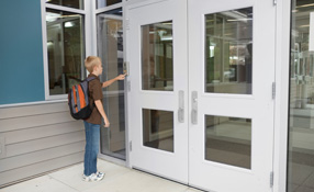 School security: Communication and controlling access