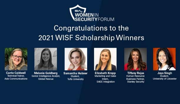Security Industry Association names six recipients for the 2021 SIA Women in Security Forum scholarship