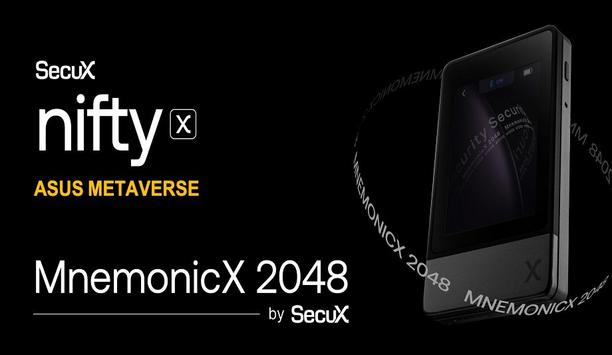 SecuX launches MnemonicX 2048 NFT empowered by Asus Metaverse Soulbound Token Solution
