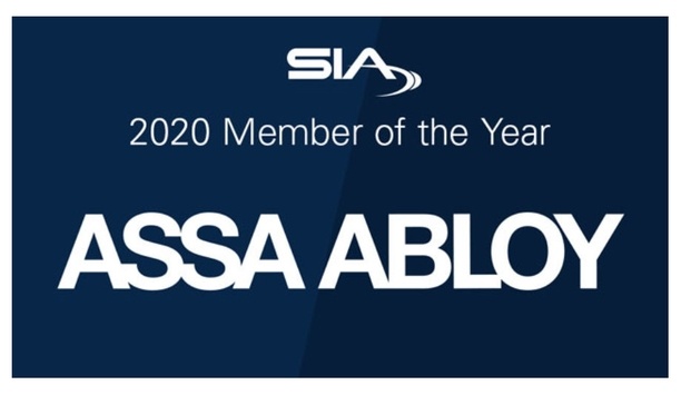 ISC West 2020: ASSA ABLOY to be honoured by SIA for contributions to the security industry at The Advance 2020