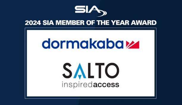 SIA names dormakaba and SALTO Systems as the 2024 SIA Members of the Year