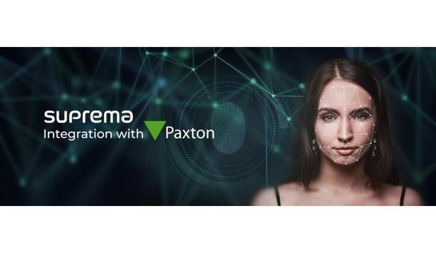Suprema integrates RFID card and face recognition devices with Paxton’s Net2 access control system