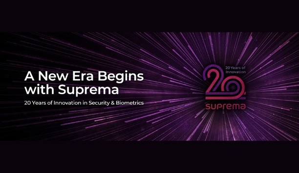 Suprema marks 20th anniversary celebrations by releasing new emblem