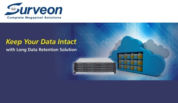 Surveon's Data Retention Solutions facilitate 365-day recording and enhance data security