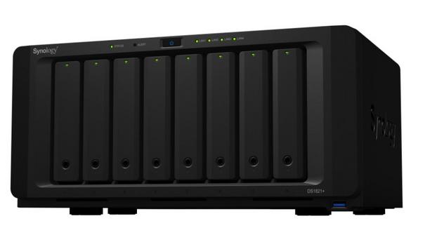 Synology announces the launch of DS1821+ 8-bay NAS designed for high-capacity data management and storage