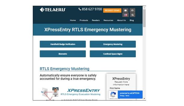 Telaeris announces RTLS Emergency Mustering with HID’s BLE Beacons and Gateways