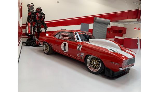 The iconic Big Red Camaro open-road racing car deploys Hanwha Techwin cameras, as part of video surveillance system at new facility