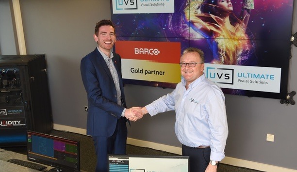 Ultimate Visual Solutions (UVS) announce adding BARCO to its portfolio of manufacture partnerships