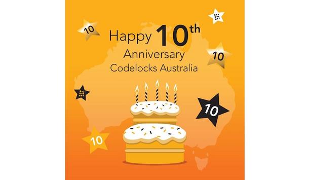 Unparalleled customer service sees Codelocks celebrate 10 years of success in Australia