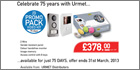 Urmet celebrates 75 years of manufacturing by rewarding video door-entry promotional kit to loyal customers