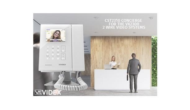 Videx strengthens flagship door entry system with new concierge offering