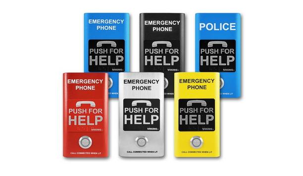 Viking launches emergency phones with ADA standards for handsfree emergency communication