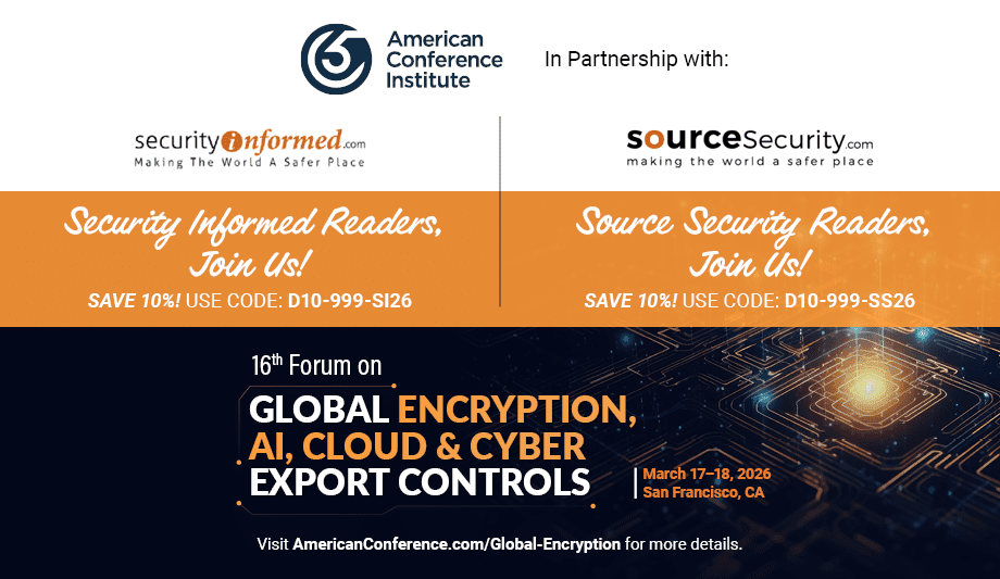 ACI announces 16th Annual Forum on Global Encryption, AI, Cloud & Cyber Export Controls