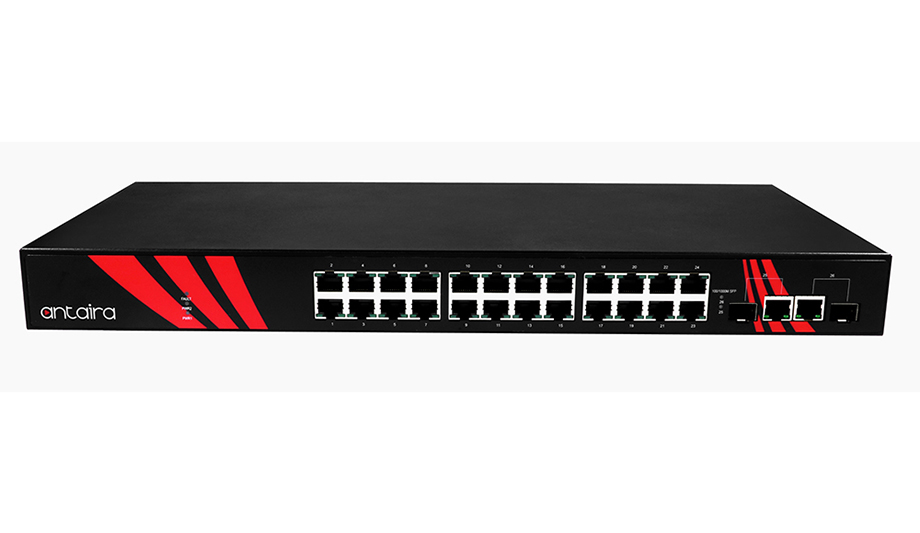 Antaira launches LNX-2602G-SFP industrial Gigabit unmanaged Ethernet switch series