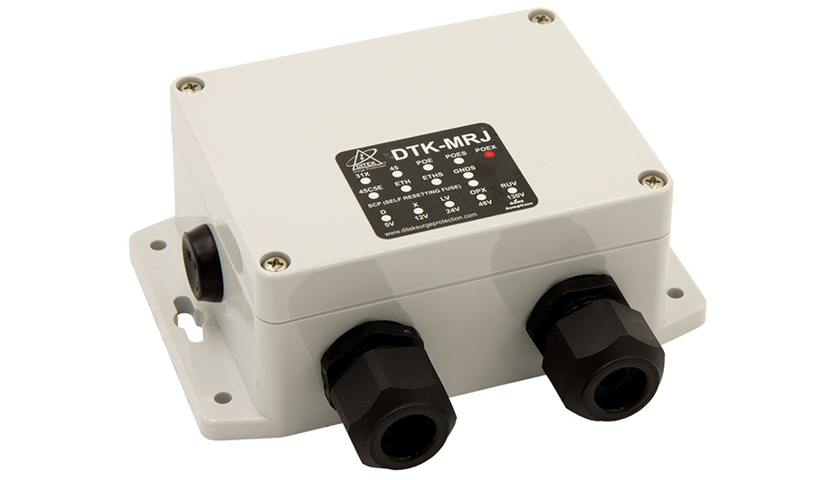 DITEK to feature DTK-MRJPOEX outdoor surge protector for ethernet cabling at ASIS 2017