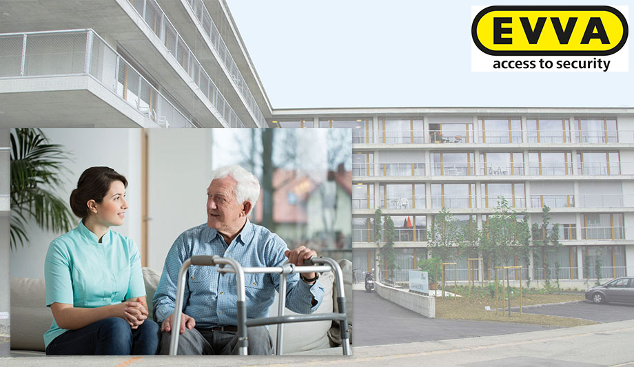 EVVA ICS locking system protects Sanavita Alterszentrum Lindenpark retirement village, Windisch