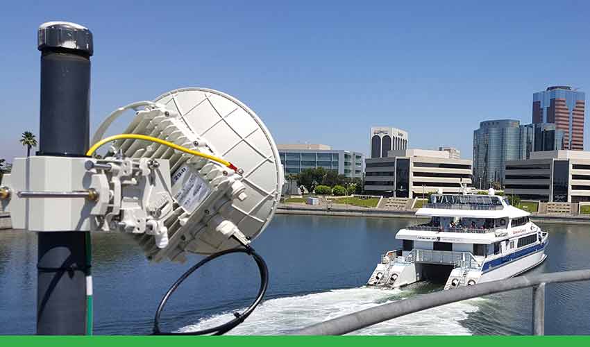 Siklu millimetre wave solution delivers wireless video surveillance network at Port of Long Beach