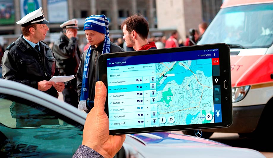 Airbus’ latest Tactilon Agnet mission-critical group communication app for public safety agencies