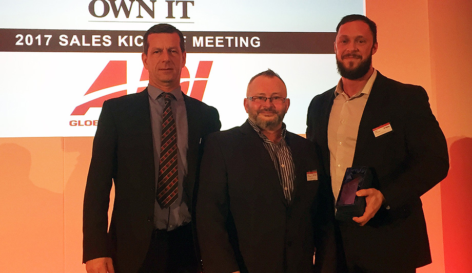 Visonic, Tyco Security Products division wins 2016 ADI Global Distribution Supplier of the Year award