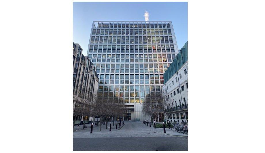 Advanced provides fire protection to 5 Aldermanbury Square in London