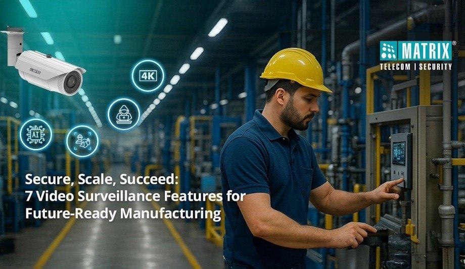 Matrix cameras: Advanced solutions for manufacturing security