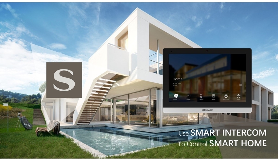 Akuvox Android indoor monitor series compatible with Savant smart home systems