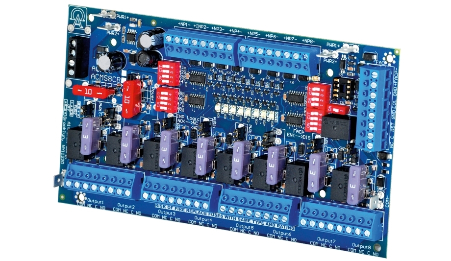 Altronix enhances ACMS8 Dual-Voltage Access Power Controller with visual verification features