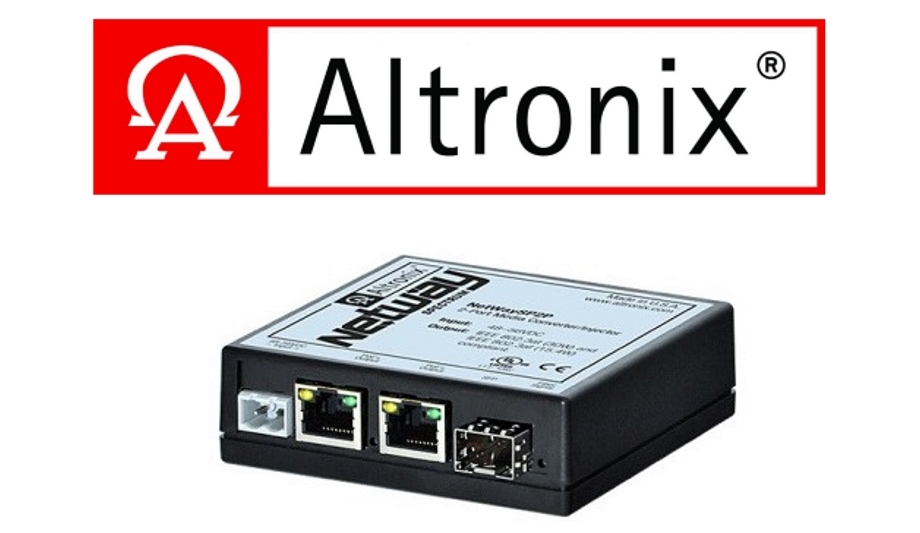 Altronix releases latest NetWay Spectrum 2-Port Media Converter/Injector