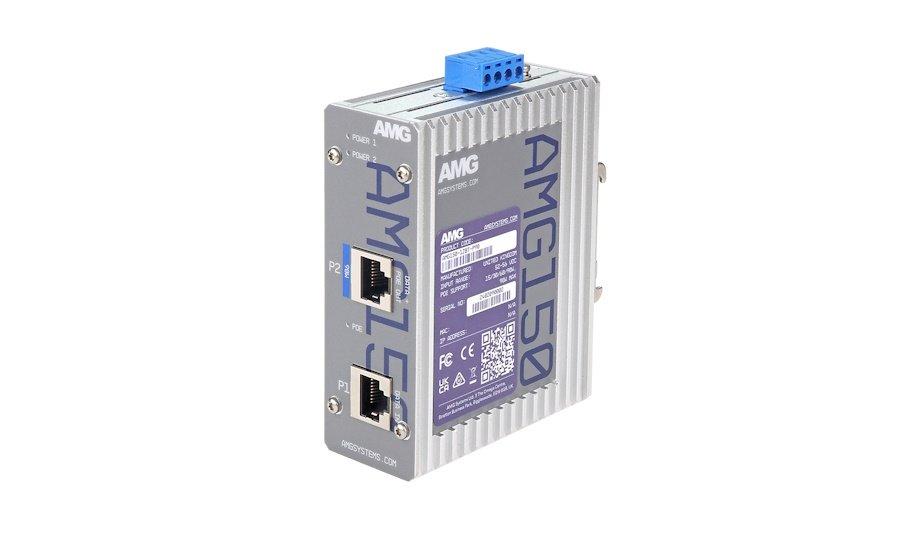 AMG's new AMG150/155 series: Robust PoE injectors for industry security