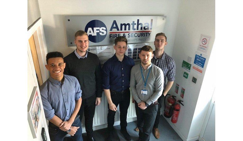 Amthal Fire & Security CEO Jamie Allam discusses the benefits of having apprenticeship schemes