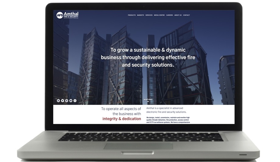 Fire safety and security solutions firm, Amthal launches interactive website with easy access