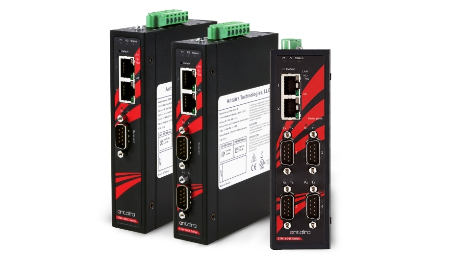 Antaira Technologies launches STM-60XC series of Serial to Modbus Gateways