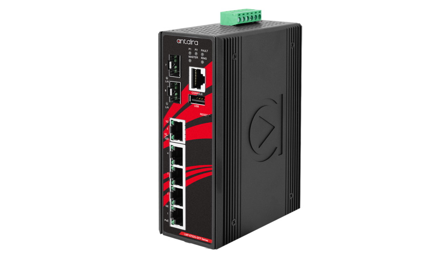 Antaira adds LMP-0702G-SFP-V2 and LMX-0702G-SFP-V2 series switches to the industrial networking infrastructure family