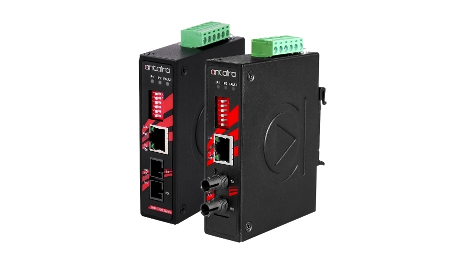Antaira Technologies releases compact industrial networking PoE+ media converter
