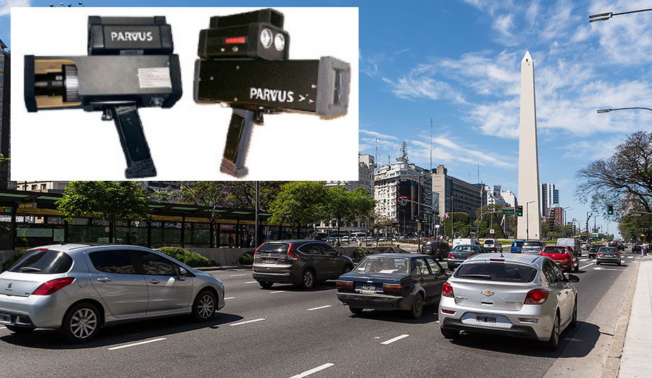 Arecont Vision camera captures images of speeding vehicles in Buenos Aires, Argentina