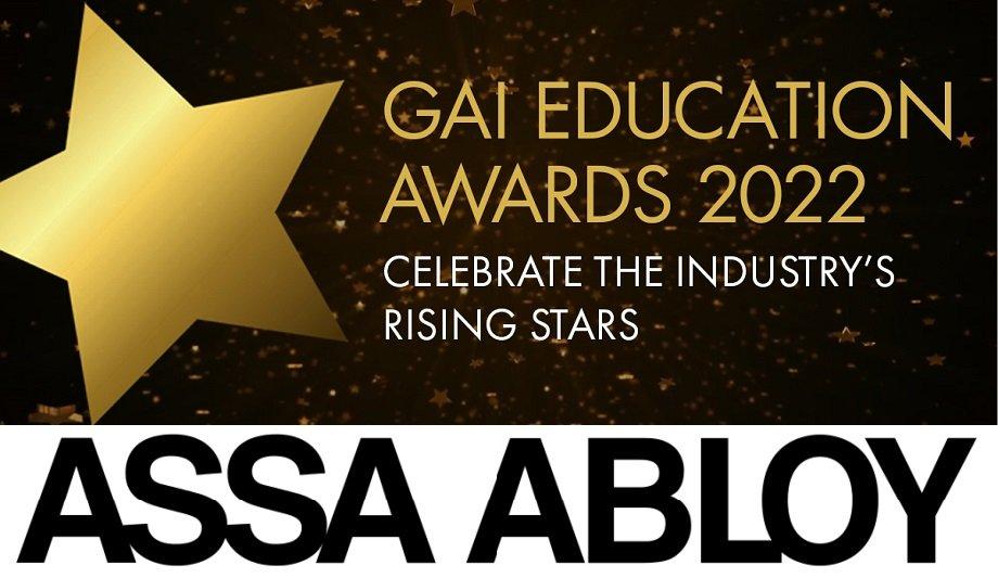 ASSA ABLOY announces headline sponsorship for 2022 GAI Education Awards