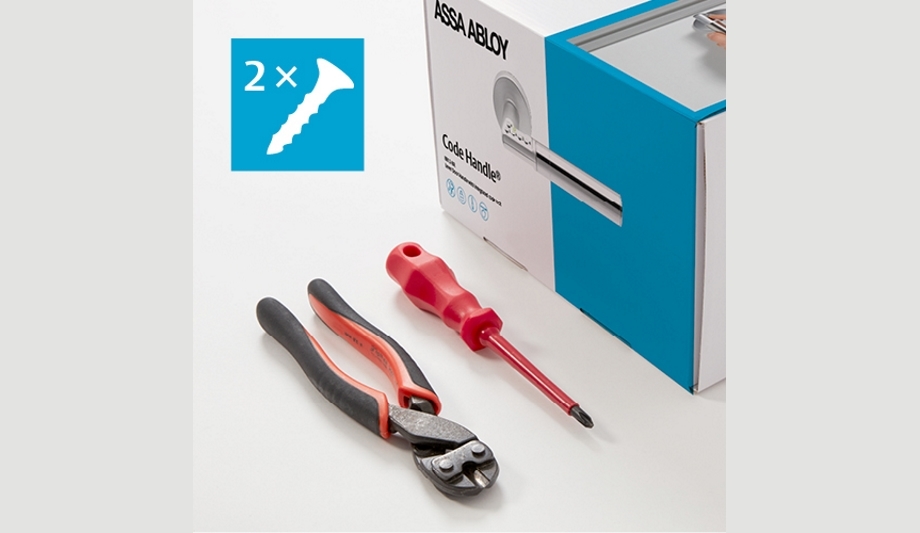 ASSA ABLOY’s Code Handle enhances door security with built-in keypad