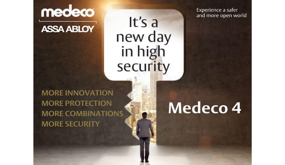 ASSA ABLOY introduces Medeco 4 (M4) high-security key technology