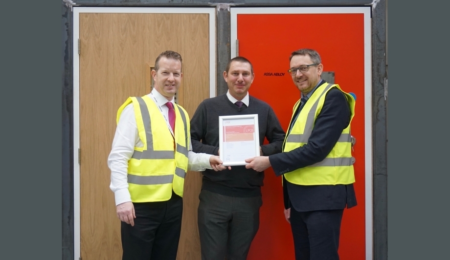 ASSA ABLOY Security Doors hosts BRE security testing day