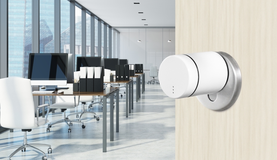 ASSA ABLOY’s SMARTair Knob Cylinder provides advanced, user-friendly access management