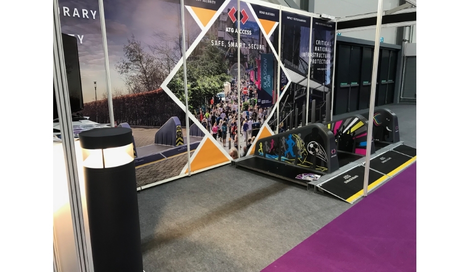 ATG Access partners with Bega Lighting UK and launched an aesthetic sleeve at Security and Policing 2019