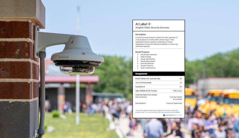 Motorola Solutions providing clear, consolidated information about use of AI